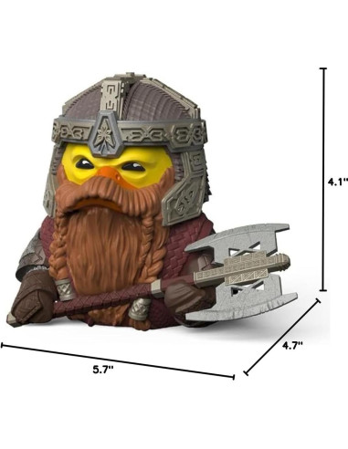 Figura de Pato Gimli - El Señor de los Anillos - 9 cm