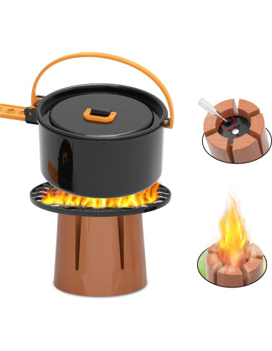 Juego de Camping Contixo - Kit Infantil con Mesa y Linterna