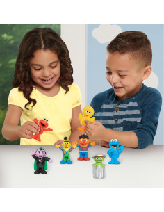 Figuras Poseables Plaza Sésamo 7 Piezas Just Play 2
