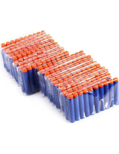 Balas de Dardo Pequeño San Valentín 200 Unidades Azul Naranja