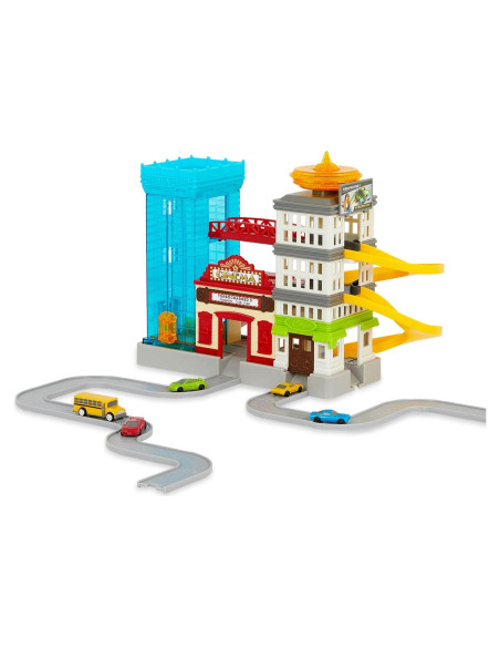 Juego de Ciudad Pocket Big City Cruisin' 60pc - Coches y Edificios Juego de Ciudad Pocket Big City Cruisin' 60pc - Coches y Edificios