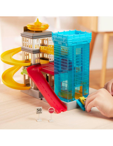 Juego de Ciudad Pocket Big City Cruisin' 60pc - Coches y Edificios