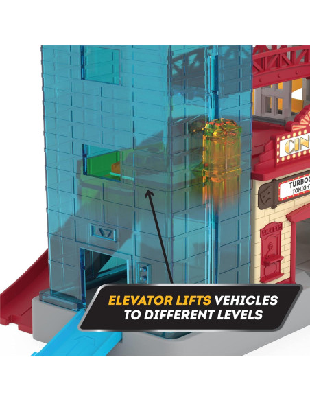 Juego de Ciudad Pocket Big City Cruisin' 60pc - Coches y Edificios Juego de Ciudad Pocket Big City Cruisin' 60pc - Coches y Edificios