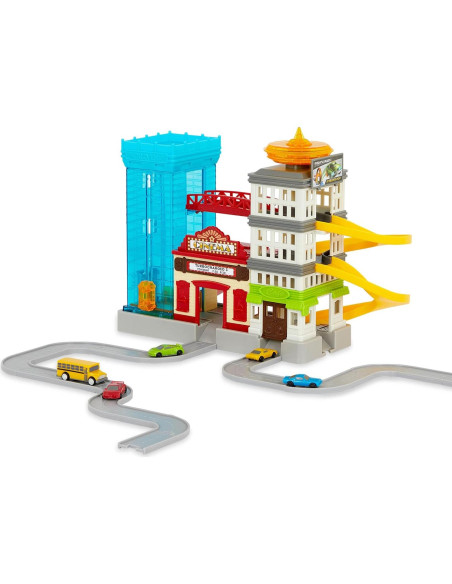 Juego de Ciudad Pocket Big City Cruisin' 60pc - Coches y Edificios Juego de Ciudad Pocket Big City Cruisin' 60pc - Coches y Edificios