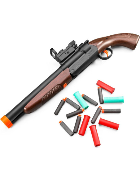 Escopeta de Juguete Doble Caño Amazing Astral 20 Balas