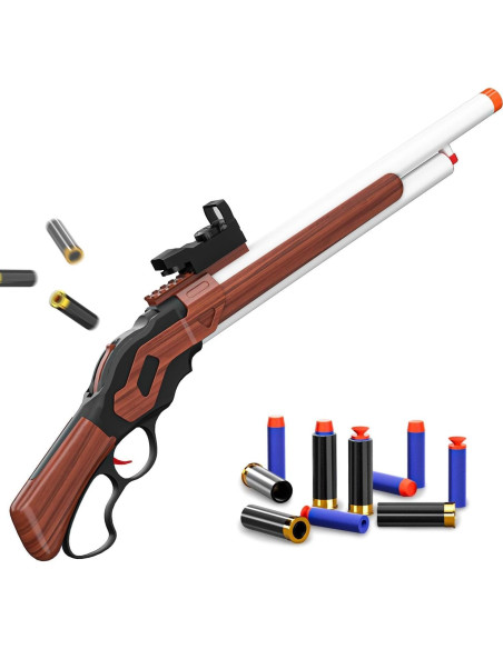 Pistola de Juguete WNXQGZ Escopeta de Foam 68.58 cm Marrón
