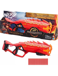 Nerf DragonPower Emberstrike Blaster 8 Dardos y 16 Dardos 2