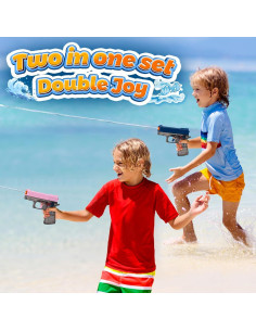 Paquete de 2 Pistolas de Agua COOLFOX - Juguetes para Niños 2
