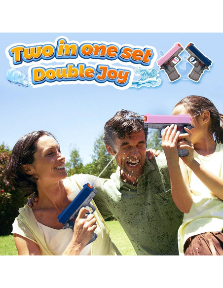 Paquete de 2 Pistolas de Agua COOLFOX - Juguetes para Niños
