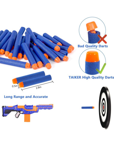 Chaleco Táctico Taiker para Nerf - 2 Paquetes con Accesorios