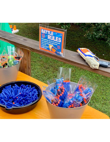 200 Balas de Dart SOJUFOG Compatibles Nerf N-Strike Foam