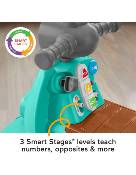 Scooter de Juguete Fisher-Price Laugh & Learn Verde 1-3 años
