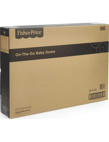 Cuna portátil Fisher-Price On-The-Go Baby Dome 2 en 1