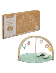 Gimnasio de Actividad Deluxe Fisher-Price con Marco de Madera
