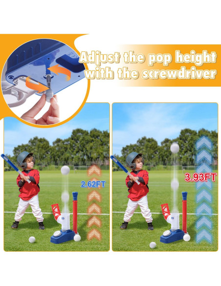 Conjunto de T-Ball EagleStone para niños 3-5 años