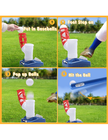 Conjunto de T-Ball EagleStone para niños 3-5 años