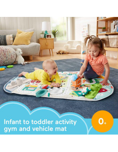 Alfombrilla Jumbo Fisher-Price Ciudad de Actividad 106 cm 2