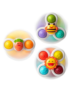 Juguetes de Ventosa TOHIBEE 3 Piezas para Bebés 1-3 Años