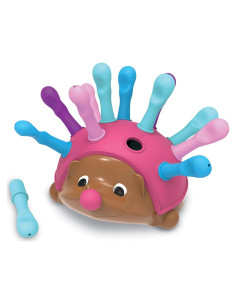 Spike El Erizo Rosa - Juguete de Motricidad Fina 14 Piezas