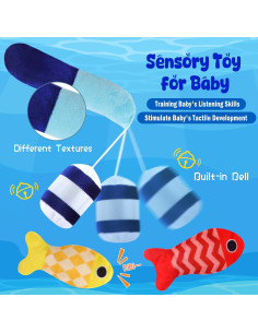 Juego de Pesca Montessori Aliex para Bebés 22 Piezas 2