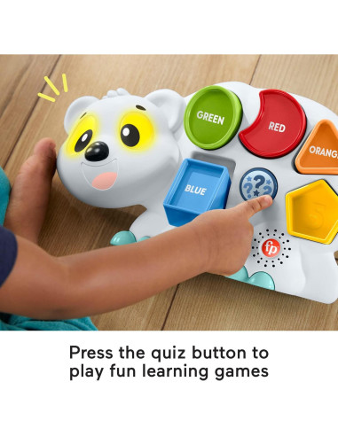 Juguete de Aprendizaje Fisher-Price Oso Polar 5 Formas