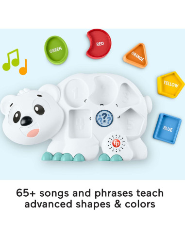 Juguete de Aprendizaje Fisher-Price Oso Polar 5 Formas