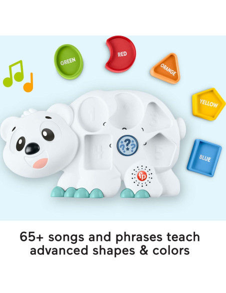 Juguete de Aprendizaje Fisher-Price Oso Polar 5 Formas