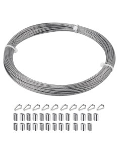 Cable de acero inoxidable 1.5mm x 30m SIDAZON grado marino