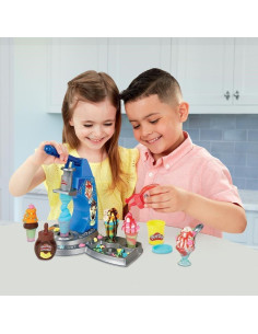 Set de Helado Play-Doh Drizzy con Rociado y 6 Colores 2