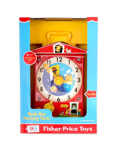 Reloj de Enseñanza Clásico Fisher Price 20x29.8 cm 2