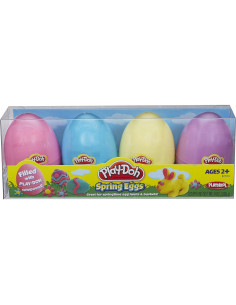 Huevos de Primavera Play-Doh 4 Colores para Niños 2