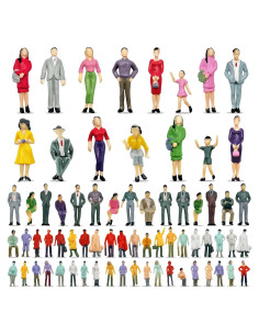 Figuras Miniatura de Personas 70PCS XIPEGPA Escalas Variadas