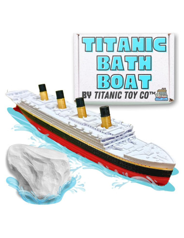 Barco de Baño Titanic ToyCo 20 cm Juguete Histórico