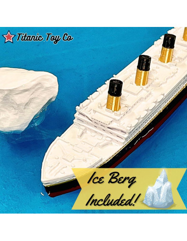 Barco de Baño Titanic ToyCo 20 cm Juguete Histórico