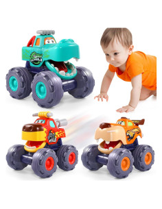 Coches de Juguete Monstruo OCATO para Niños 1-3 Años