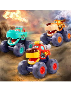 Coches de Juguete Monstruo OCATO para Niños 1-3 Años 2