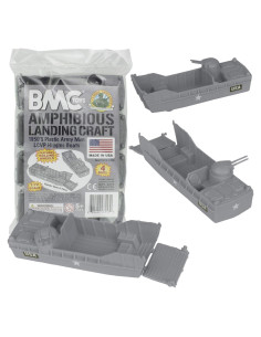 Barcos de Plástico BMC Classic Marx Landing Craft 4pcs