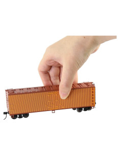 Vagón de Ferrocarril Refrigerador 40' Evemodel Amarillo