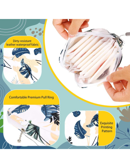 Bolsa de Almacenamiento Menstrual Abeill0 - 4 Piezas Impermeable