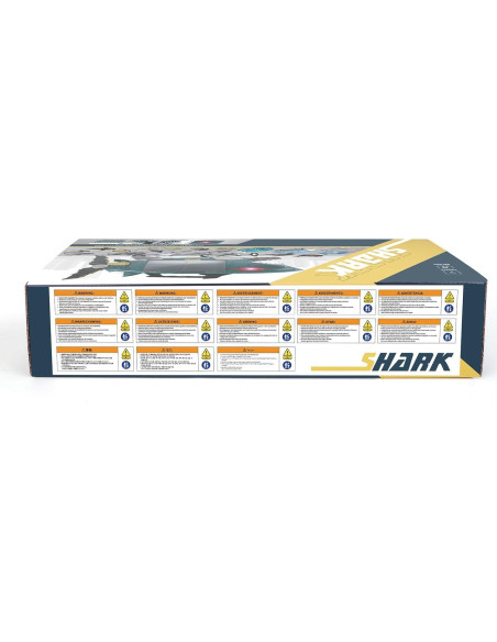 Juguete de camión tiburón LY con 18 animales marinos