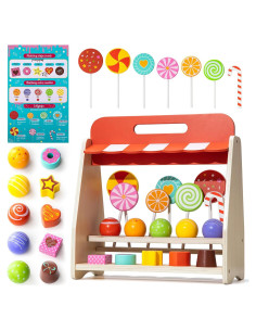 Juguete Educativo de Comida de Madera Ningbo Sailing 26,5x32,9cm