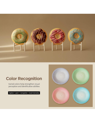 GILOBABY Set de Comida de Juguete 34 Pcs para Niños 3+