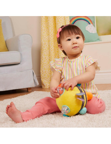 Juguete Sensorial Abeja de Felpa B. Baby 19x17x15cm