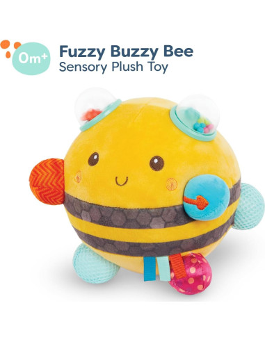 Juguete Sensorial Abeja de Felpa B. Baby 19x17x15cm