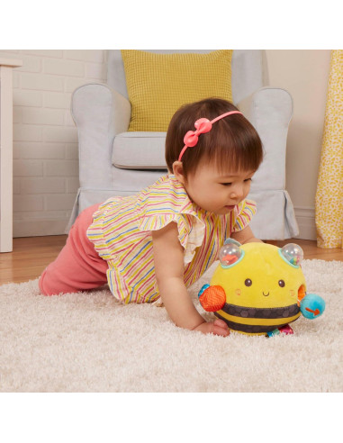Juguete Sensorial Abeja de Felpa B. Baby 19x17x15cm