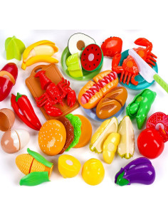 Set de Comida de Corte para Niños ilauke 87 Piezas 2