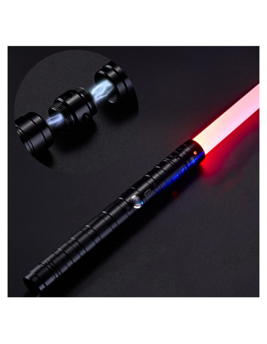 Sable de Luz Dueling S OUJCEN 15 Colores RGB Mango Metal 56cm