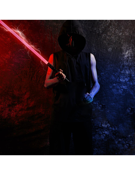 Sable de Luz Dueling S OUJCEN 15 Colores RGB Mango Metal 56cm