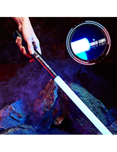 Sable de Luz Dueling S OUJCEN 15 Colores RGB Mango Metal 56cm