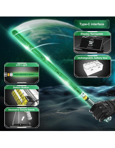 Set de Construcción Sable de Luz Mould King 10140 1126 Piezas 2